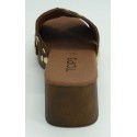 Sandalia mujer marca top 3 en color marron