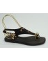 Sandalia mujer marca top 3 en color marron