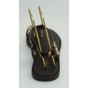 Sandalia mujer marca top 3 en color marron