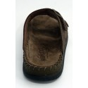 Sandalia hombre marca walk & fly en color marron