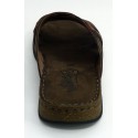 Sandalia hombre marca walk & fly en color marron
