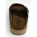 Sandalia hombre marca walk & fly en color marron
