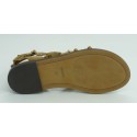 Sandalia mujer marca inuovo en color beige