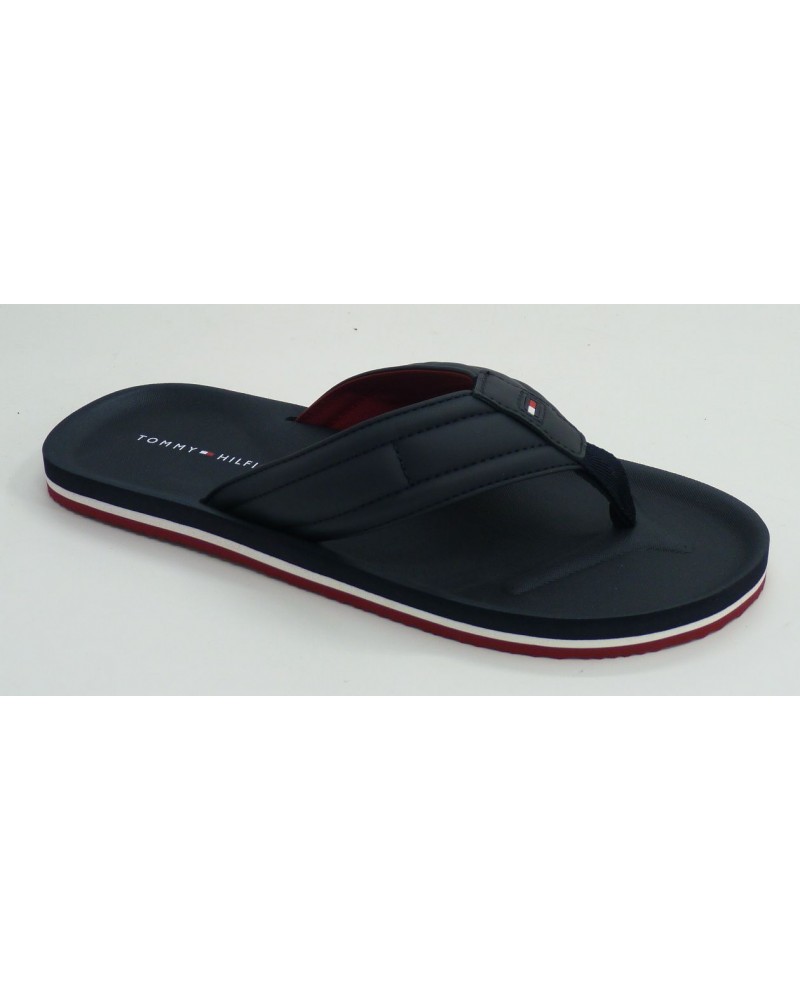 Sandalia hombre marca tommy hilfiger en color marino