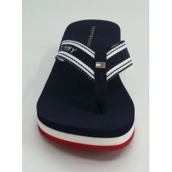 Sandalia mujer marca tommy hilfiger en color marino