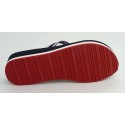 Sandalia mujer marca tommy hilfiger en color marino