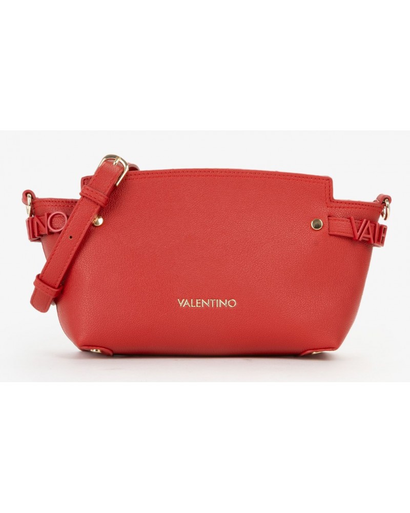 Bandolera mujer marca valentino en color rojo 