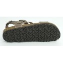 Sandalia hombre marca montiel inen color taupe