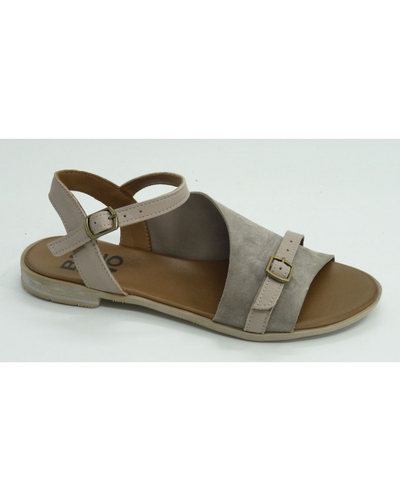 Plano mujer marca bueno en color beige