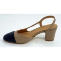 Zapato mujer marca montiel caen color beige