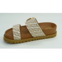 Sandalia mujer marca liu joen color hielo