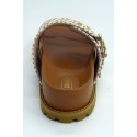 Sandalia mujer marca liu joen color hielo