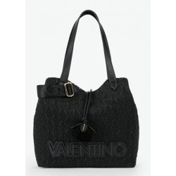 Capazo mujer marca valentino en color negro 