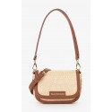 Bandolera mujer marca valentino en color cuero 