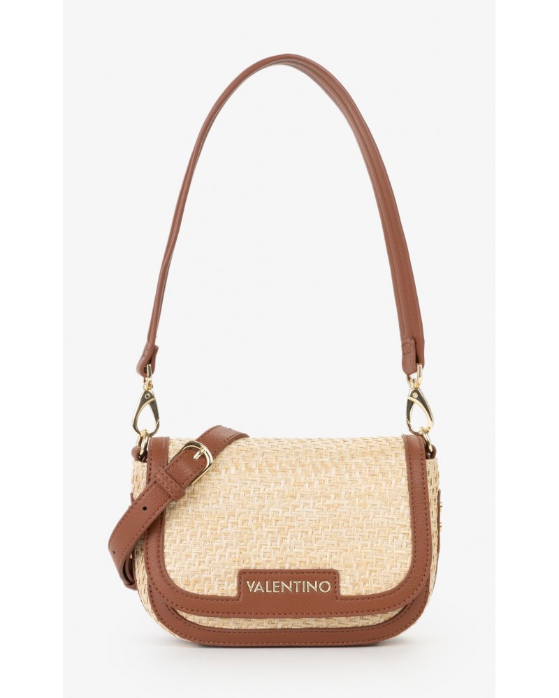Bandolera mujer marca valentino en color cuero 