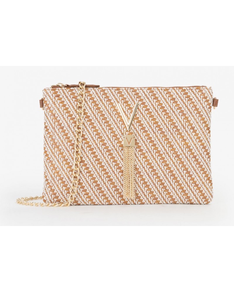 Cartera mujer marca valentino en color cuero 