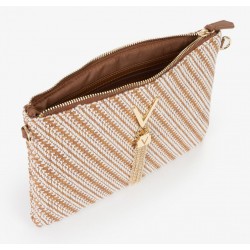 Cartera mujer marca valentino en color cuero 