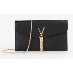 Cartera mujer marca valentino en color negro 