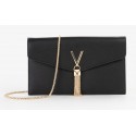 Cartera mujer marca valentino en color negro 