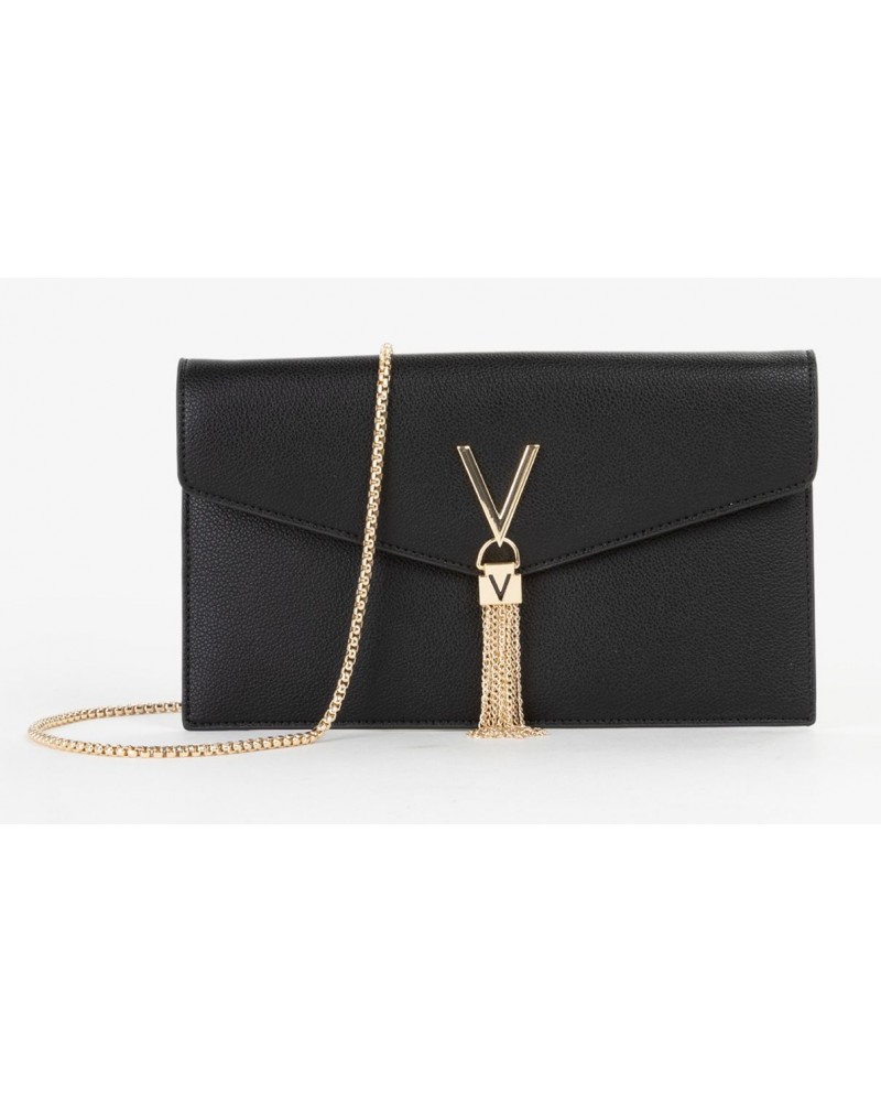 Cartera mujer marca valentino en color negro 