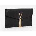 Cartera mujer marca valentino en color negro 