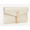 Cartera mujer marca valentino en color oro 