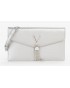 Cartera mujer marca valentino en color plata 