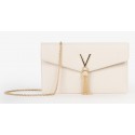 Cartera mujer marca valentino en color hielo 