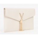 Cartera mujer marca valentino en color hielo 