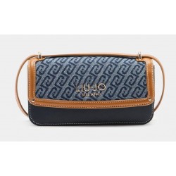 Bandolera mujer marca liu jo accessories en color azul 