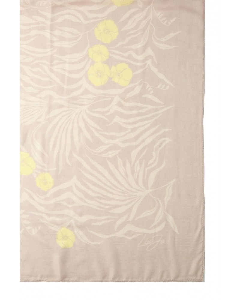 Pañuelo mujer marca liu jo accessories en color beige
