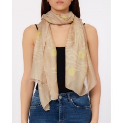 Pañuelo mujer marca liu jo accessories en color beige