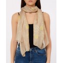Pañuelo mujer marca liu jo accessories en color beige
