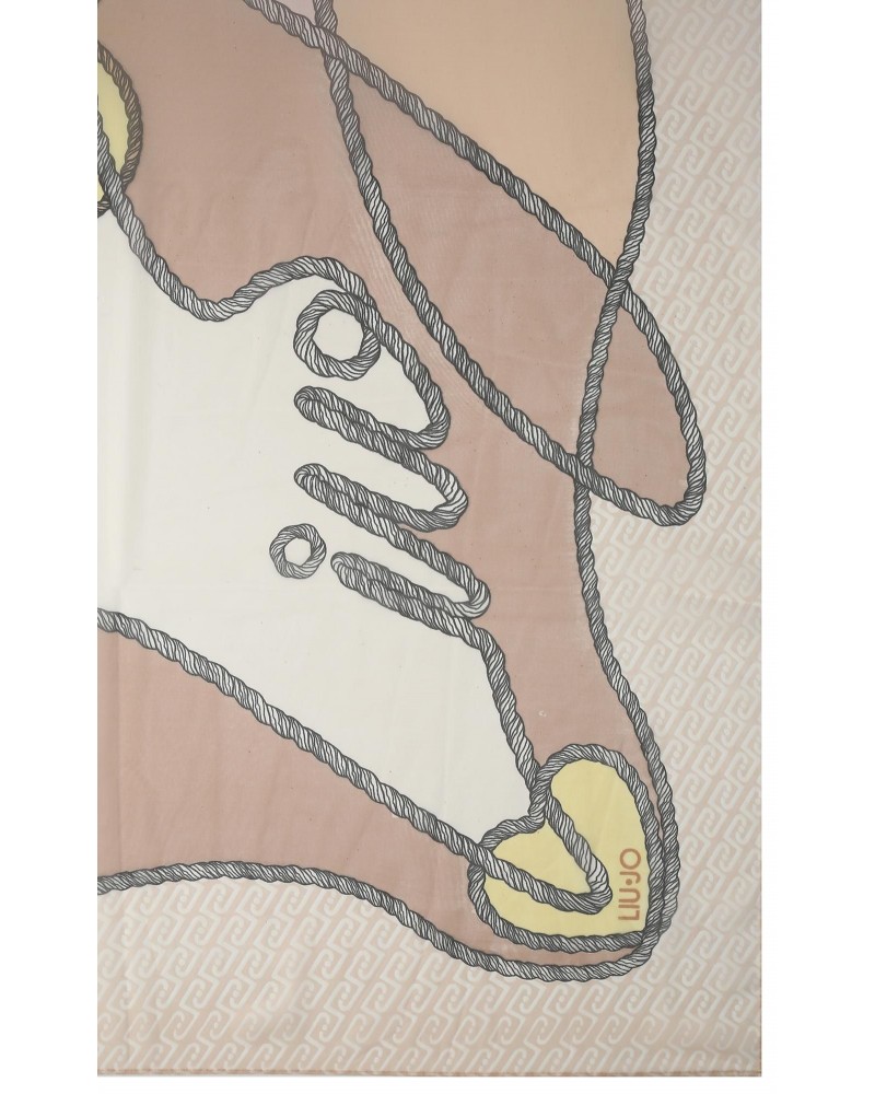 Pañuelo mujer marca liu jo accessories en color beige