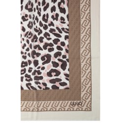 Pañuelo mujer marca liu jo accessories en color beige 