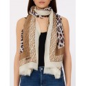 Pañuelo mujer marca liu jo accessories en color beige 