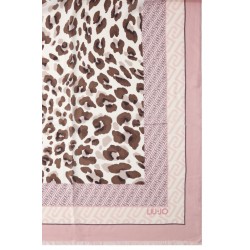Pañuelo mujer marca liu jo accessories en color rosa