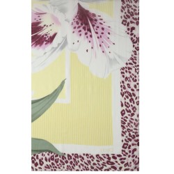 Pañuelo mujer marca liu jo accessories en color amarillo