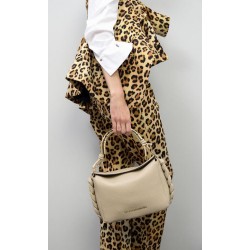 Bandolera mujer marca lola casademunt en color beige 