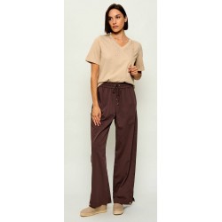 Camiseta mujer marca liu jo accessoriesen color beige