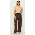 Camiseta mujer marca liu jo accessoriesen color beige