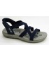 Sandalia mujer marca skechers en color marino