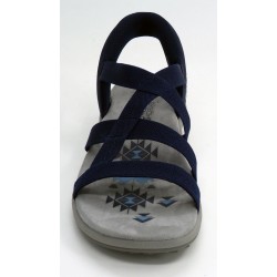 Sandalia mujer marca skechers en color marino