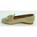 Zapato mujer marca montiel en color beige