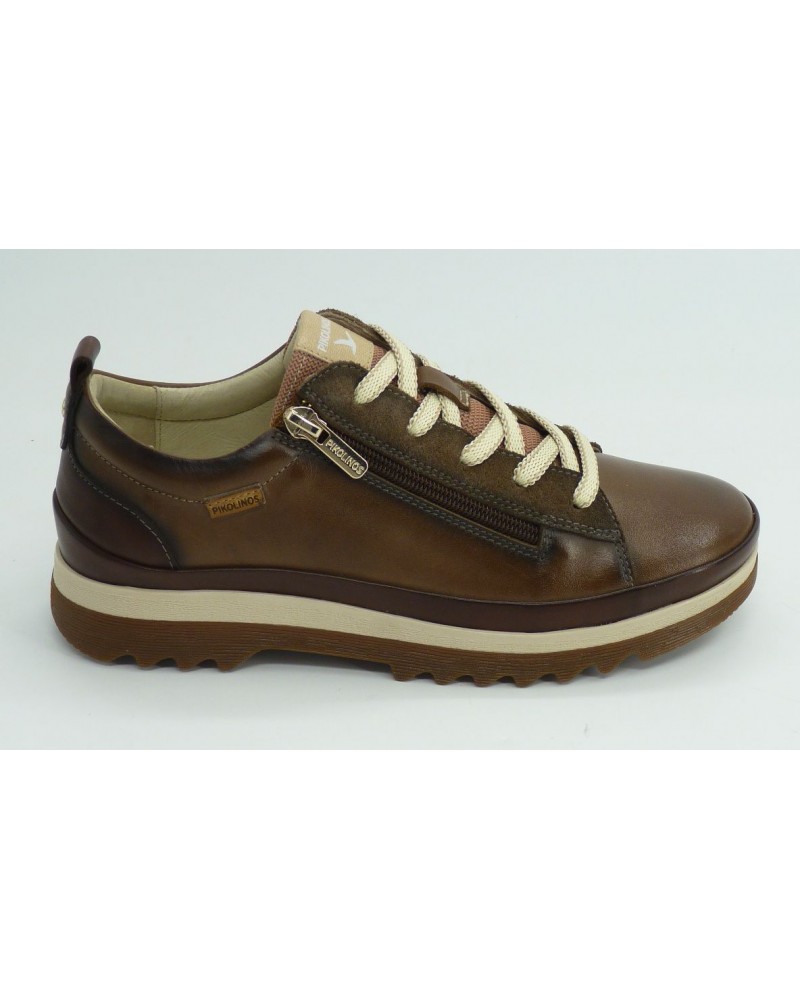 Zapato mujer marca pikolinos en color marron