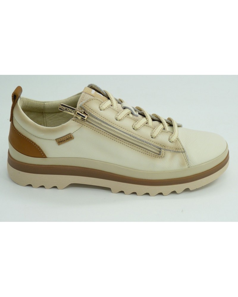 Zapato mujer marca pikolinos en color hielo