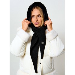 Capucha mujer marca liu jo accessories en color negro 