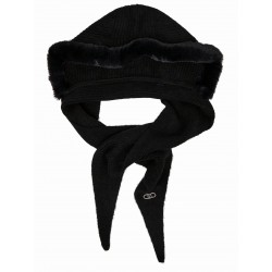 Capucha mujer marca liu jo accessories en color negro 