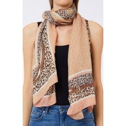 Pañuelo mujer marca liu jo accessories en color beige