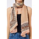 Pañuelo mujer marca liu jo accessories en color beige